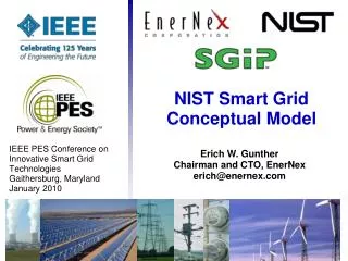 NIST Smart Grid Conceptual Model