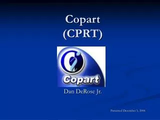 Copart (CPRT)