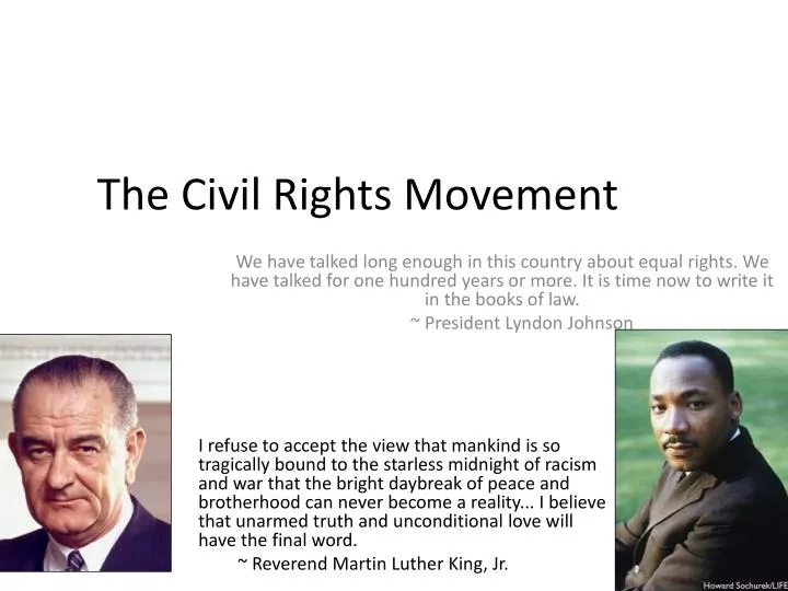 the civil rights movement