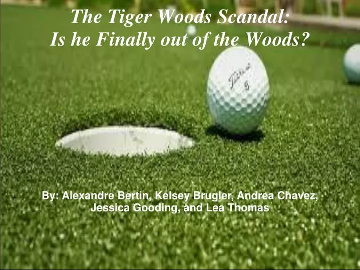 the tiger woods scandal is he finally out of the woods