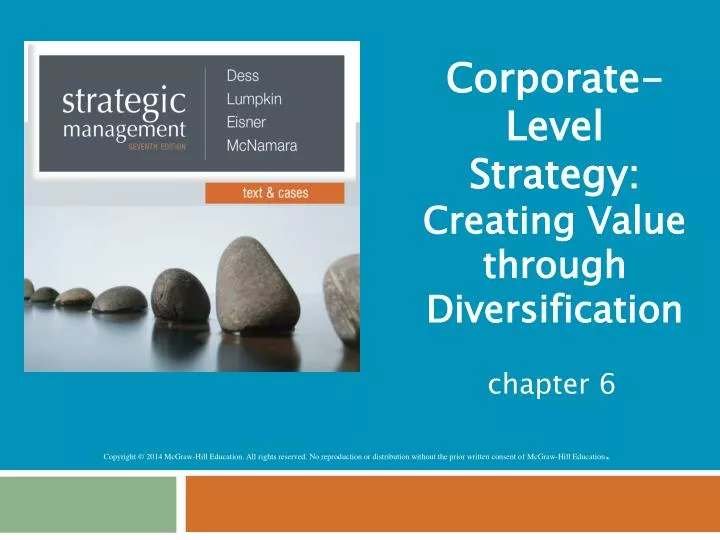 corporate level strategy creating value through diversification