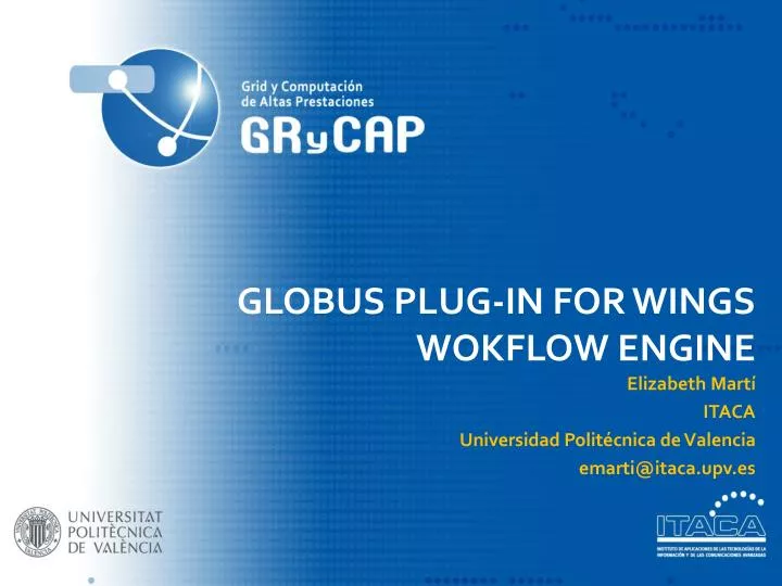 globus plug in for wings wokflow engine