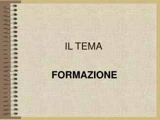 il tema