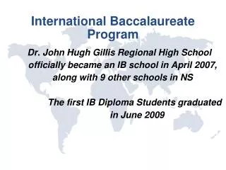 International Baccalaureate Program