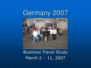 Germany 2007