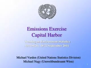 Michael Vardon (United Nations Statistics Division) Michael Nagy ( Umweltbundesamt Wien)