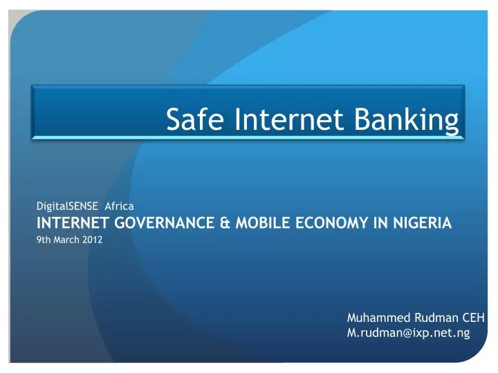 safe internet banking