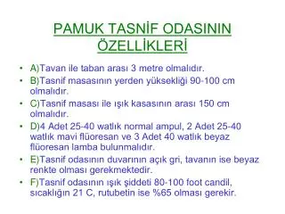 pamuk tasn f odasinin zell kler