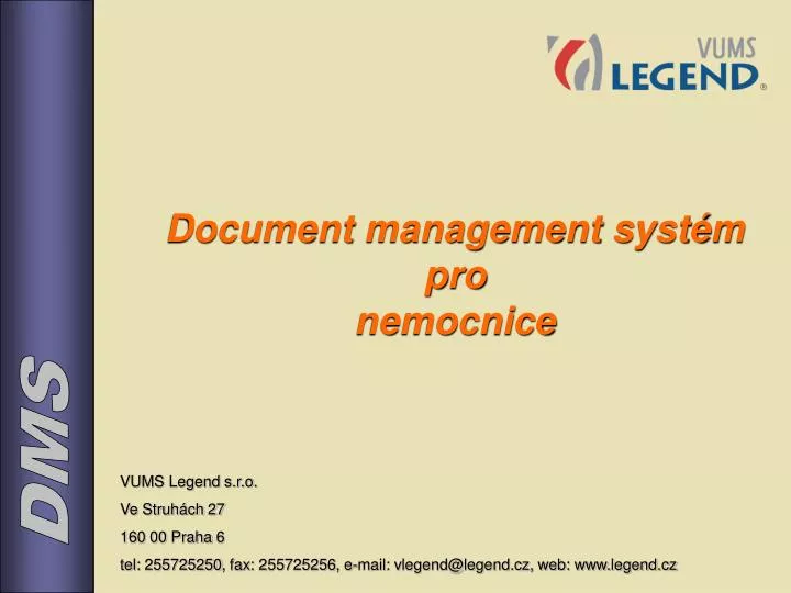 document management syst m pro nemocnice