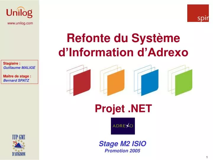 refonte du syst me d information d adrexo