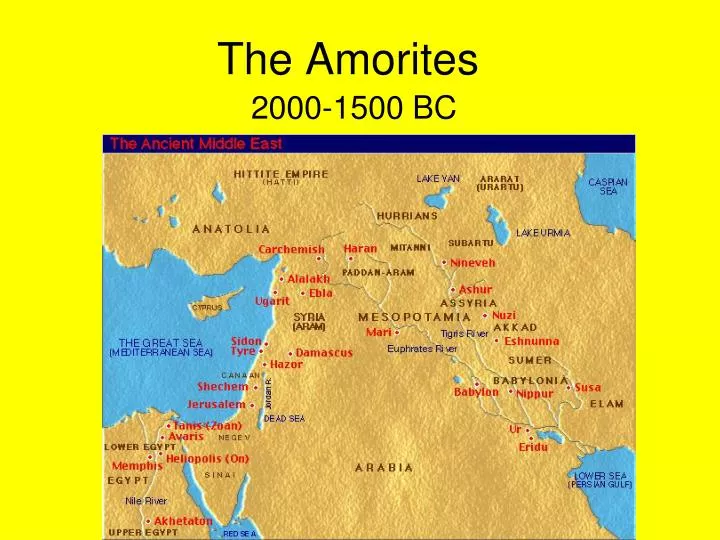 the amorites