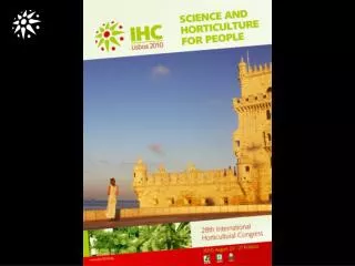 IHC - Scientific Programme