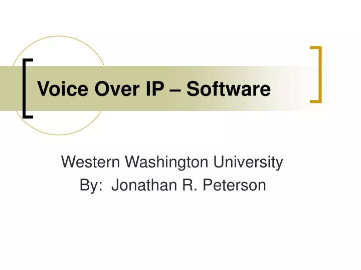 voice over ip software