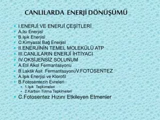 canlilarda enerj d n m