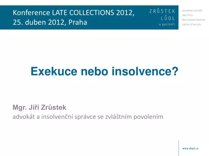 konference late collections 2012 25 duben 2012 praha
