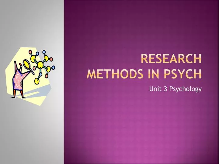 research methods in psych