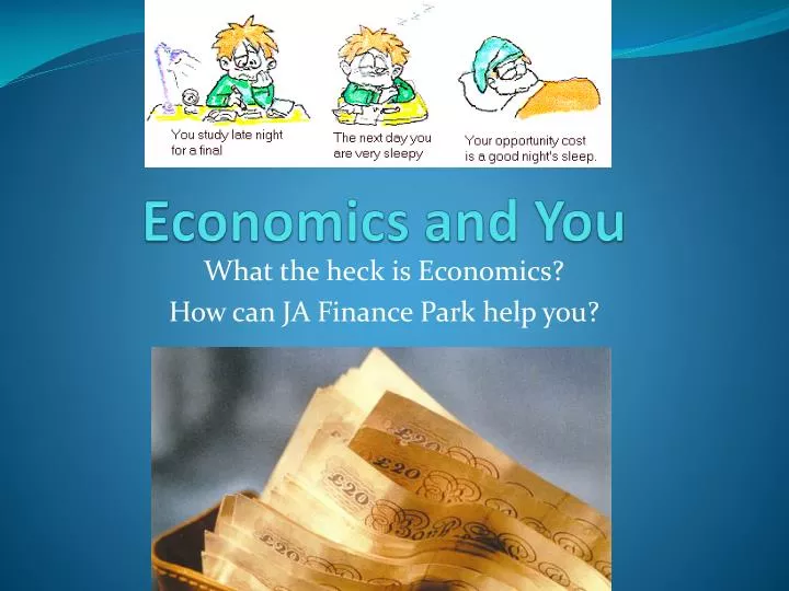 economics and you