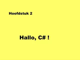 hoofdstuk 2