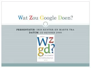 w at z ou g oogle d oen