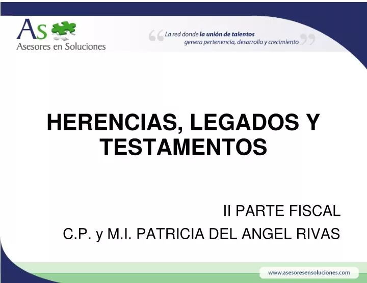 herencias legados y testamentos