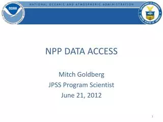 NPP DATA ACCESS