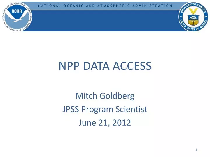 npp data access