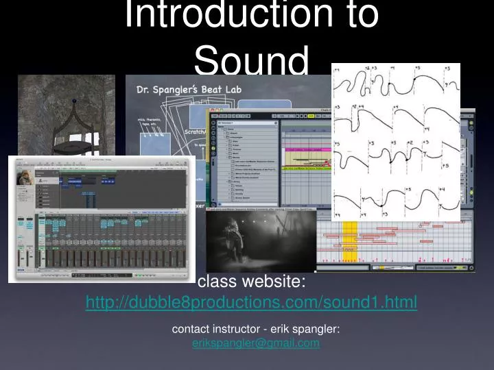 introduction to sound