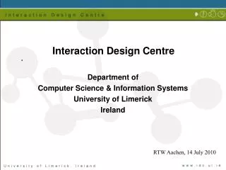 Interaction Design Centre