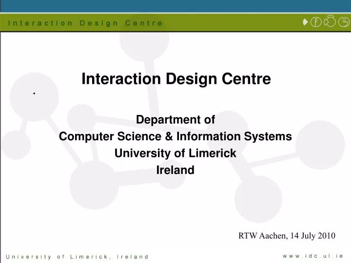 interaction design centre