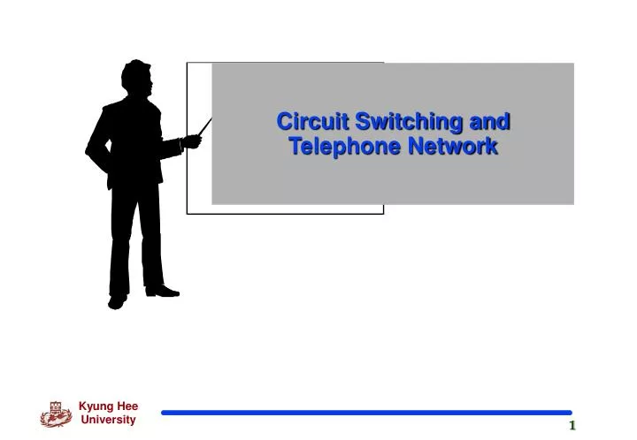 circuit switching and telephone network