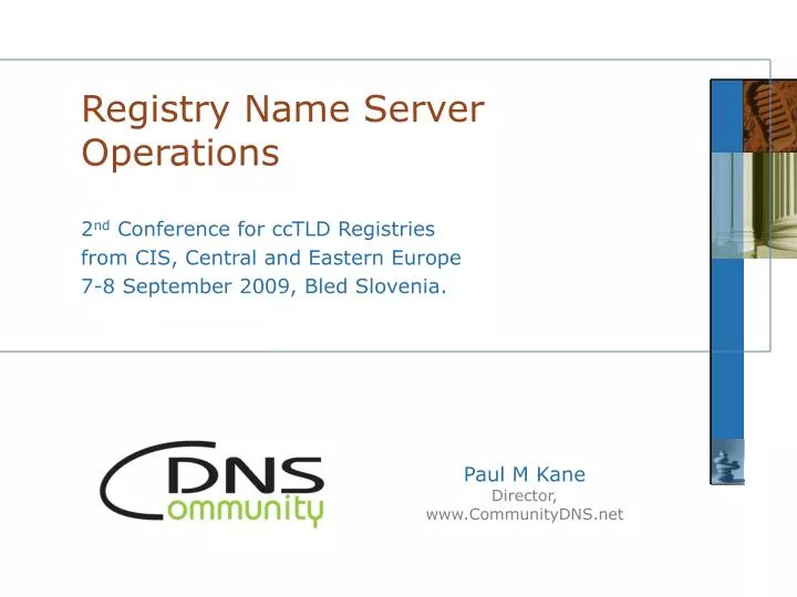 registry name server operations