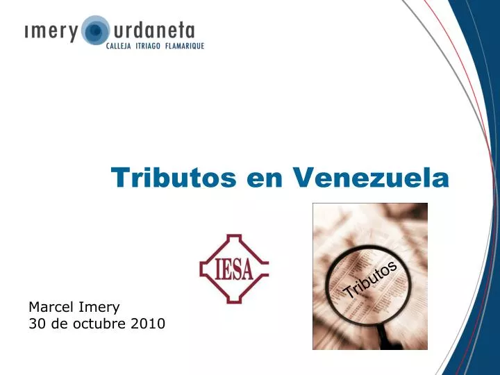tributos en venezuela