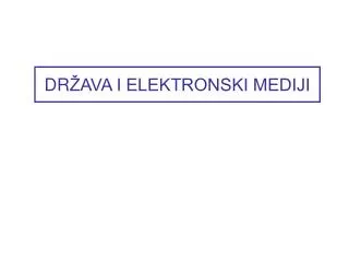 dr ava i elektronski mediji