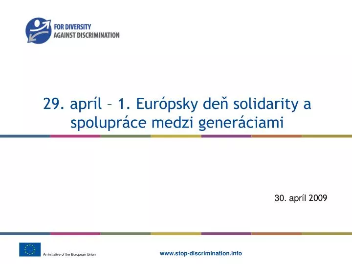 29 apr l 1 eur psky de solidarity a spolupr ce medzi gener ciami