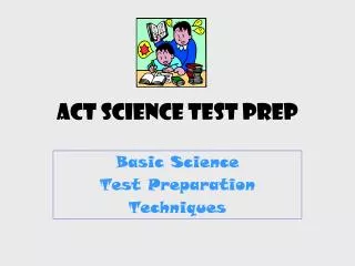 ACT SCIENCE TEST PREP