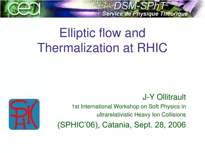 elliptic flow and thermalization at rhic