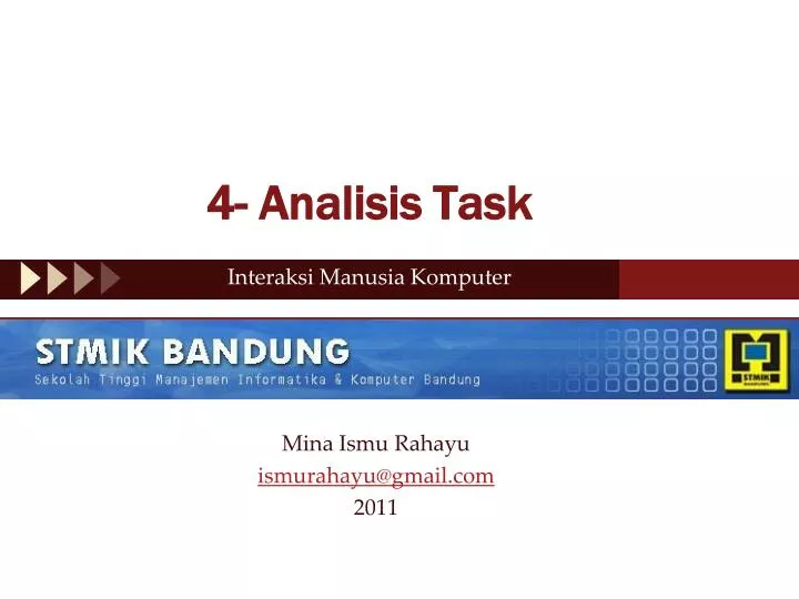 4 analisis task