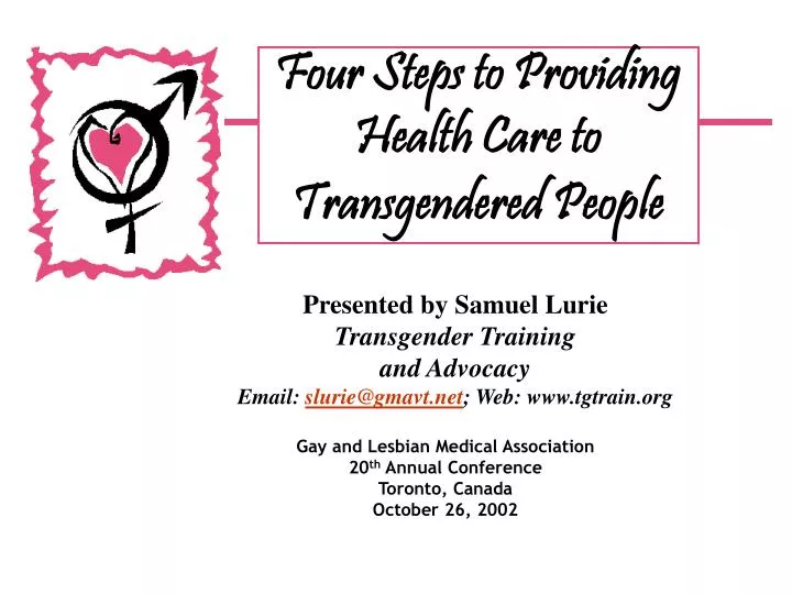 gay and lesbian medical association 20 th annual conference toronto canada october 26 2002
