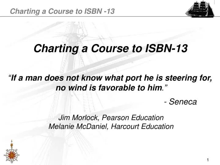 charting a course to isbn 13