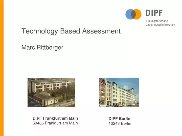 technology based assessment marc rittberger