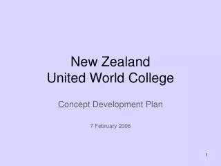 New Zealand United World College