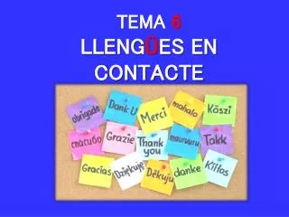 tema 6 lleng es en c ontacte