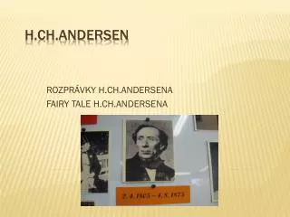 rozpr vky h ch andersena fairy tale h ch andersena