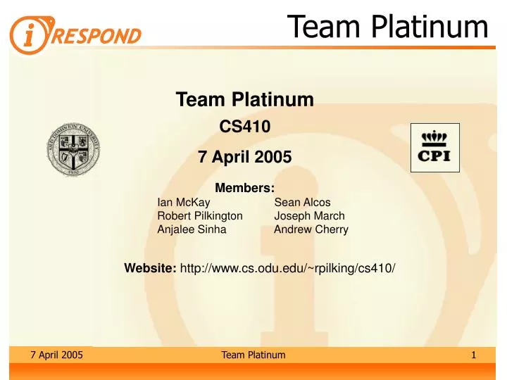 team platinum