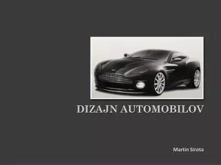 dizajn automobilov