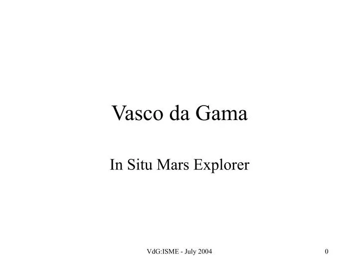 vasco da gama