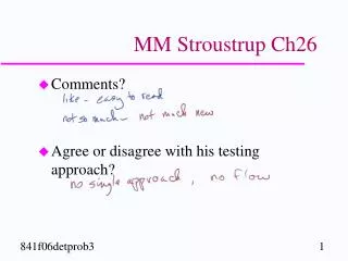 MM Stroustrup Ch26