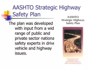 AASHTO Strategic Highway Safety Plan