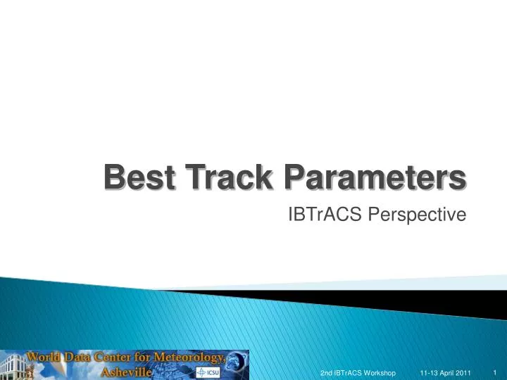 best track parameters