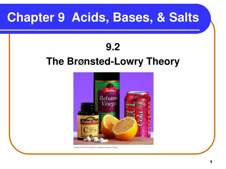 chapter 9 acids bases salts